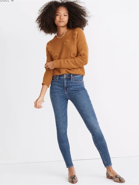 Madewell Denim - Madewell 10” High Rise Skinny Jeans in Wendover Wash TENCEL Edition